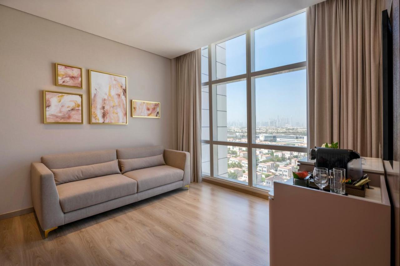 Movenpick Jumeirah Village Triangle Dubai Ngoại thất bức ảnh Office