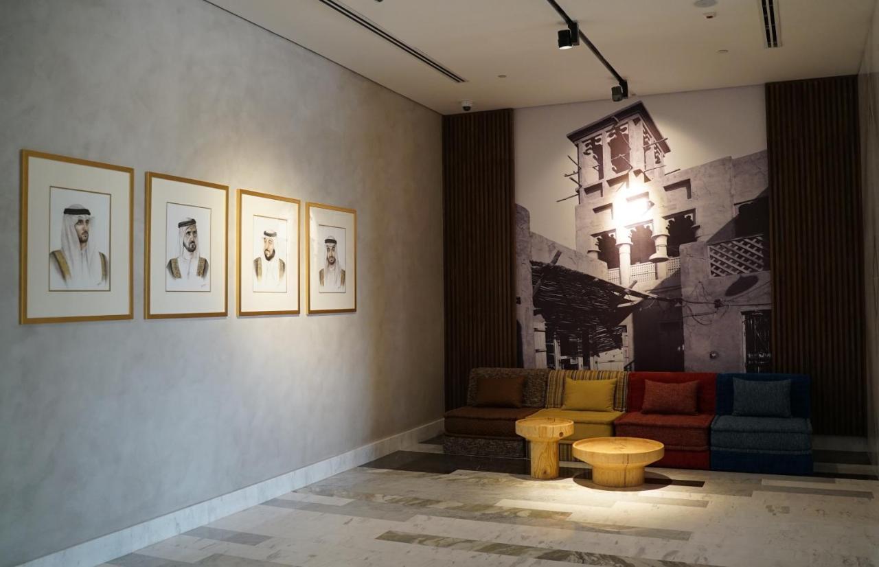 Movenpick Jumeirah Village Triangle Dubai Ngoại thất bức ảnh The lobby of the hotel