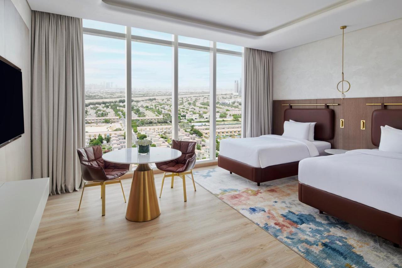 Movenpick Jumeirah Village Triangle Dubai Ngoại thất bức ảnh Deluxe room